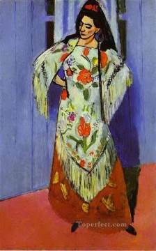 Henri Matisse Painting - Manila Shawl 1911 abstract fauvism Henri Matisse